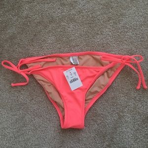 J.Crew Factory side-tie bikini bottom, NWT size M